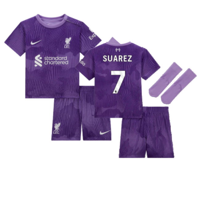 2023-2024 Liverpool Third Baby Kit (Suarez 7)