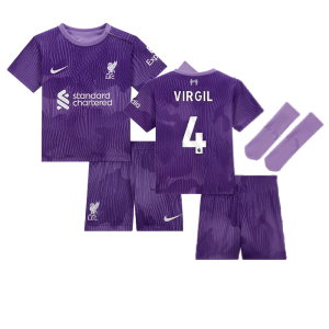 2023-2024 Liverpool Third Baby Kit (Virgil 4)
