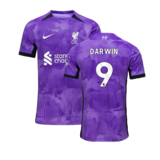 2023-2024 Liverpool Third Shirt (Kids) (Darwin 9)
