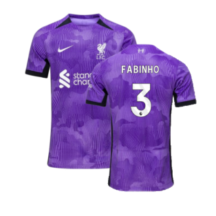 2023-2024 Liverpool Third Shirt (Kids) (Fabinho 3)