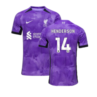 2023-2024 Liverpool Third Shirt (Kids) (Henderson 14)