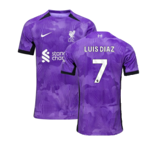 2023-2024 Liverpool Third Shirt (Kids) (Luis Diaz 7)