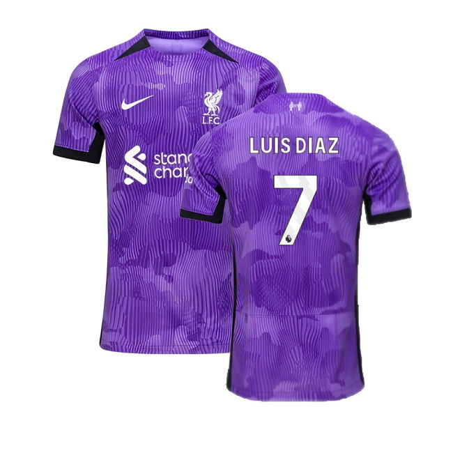2023-2024 Liverpool Third Shirt (Kids) (Luis Diaz 7)