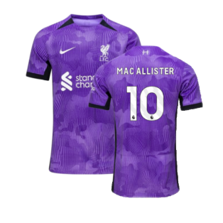 2023-2024 Liverpool Third Shirt (Kids) (Mac Allister 10)