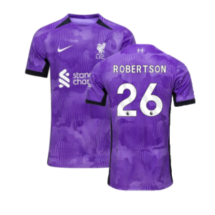 2023-2024 Liverpool Third Shirt (Kids) (Robertson 26)