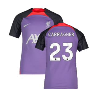 2023-2024 Liverpool Training Shirt (Space Purple) (Carragher 23)