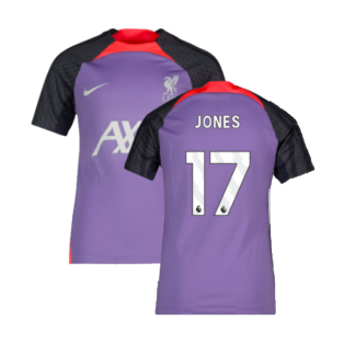 2023-2024 Liverpool Training Shirt (Space Purple) (Jones 17)