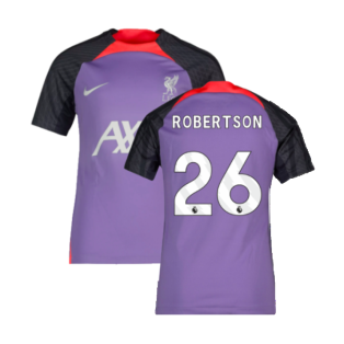 2023-2024 Liverpool Training Shirt (Space Purple) (Robertson 26)