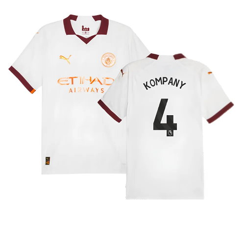 2023-2024 Man City Authentic Away Shirt (KOMPANY 4)