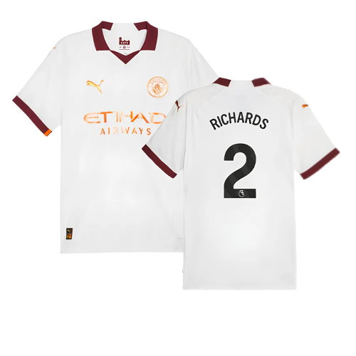 2023-2024 Man City Authentic Away Shirt (RICHARDS 2)