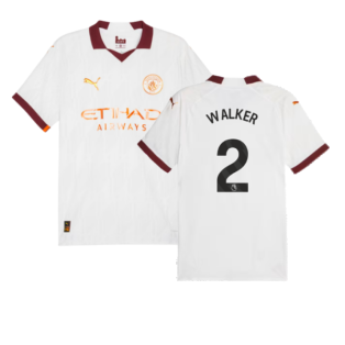 2023-2024 Man City Authentic Away Shirt (WALKER 2)
