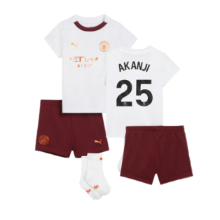2023-2024 Man City Away Baby Kit (AKANJI 25)