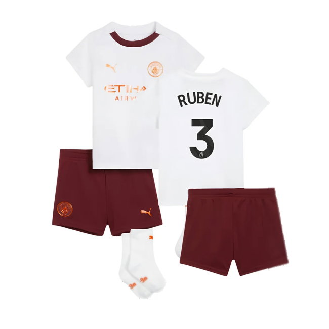 2023-2024 Man City Away Baby Kit (RUBEN 3)