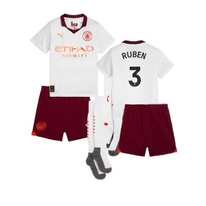 2023-2024 Man City Away Mini Kit (RUBEN 3)