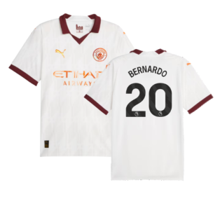 2023-2024 Man City Away Shirt (BERNARDO 20)
