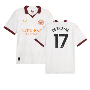 2023-2024 Man City Away Shirt (DE BRUYNE 17)