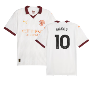 2023-2024 Man City Away Shirt (DICKOV 10)