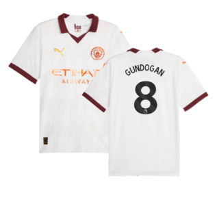 2023-2024 Man City Away Shirt (GUNDOGAN 8)