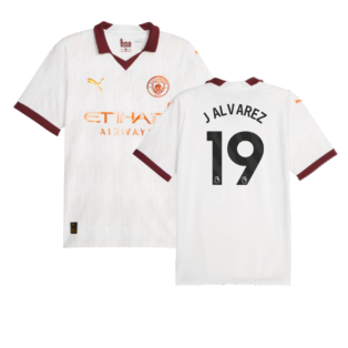 2023-2024 Man City Away Shirt (J ALVAREZ 19)