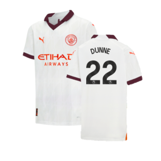 2023-2024 Man City Away Shirt (Kids) (DUNNE 22)
