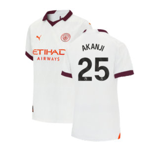 2023-2024 Man City Away Shirt (Ladies) (AKANJI 25)