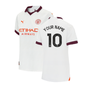 2023-2024 Man City Away Shirt (Ladies) (Your Name)