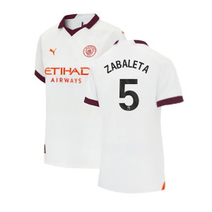 2023-2024 Man City Away Shirt (Ladies) (ZABALETA 5)