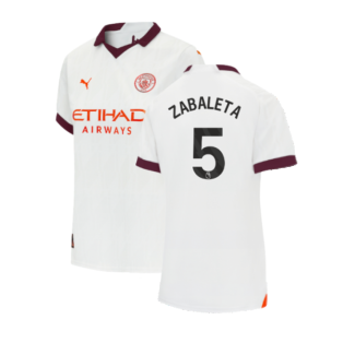 2023-2024 Man City Away Shirt (Ladies) (ZABALETA 5)