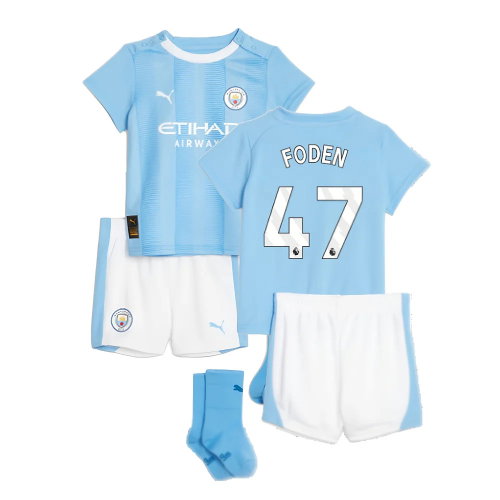 2023-2024 Man City Home Baby Kit (FODEN 47)