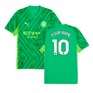 2023-2024 Man City Home Goalkeeper Shirt (Green)