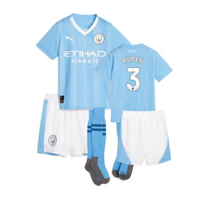 2023-2024 Man City Home Mini Kit (RUBEN 3)