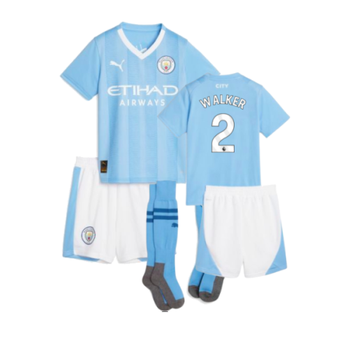 2023-2024 Man City Home Mini Kit (WALKER 2)