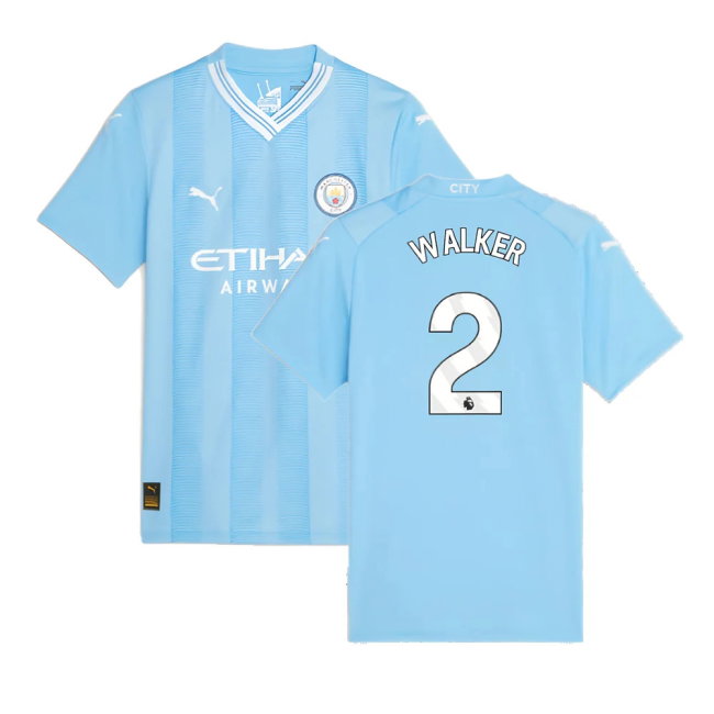 2023-2024 Man City Home Shirt (Ladies) (WALKER 2)