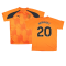 2023-2024 Man City Pre-Match Jersey (Orange) - Kids (BERNARDO 20)