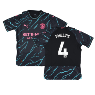 2023-2024 Man City Third Authentic Shirt (PHILLIPS 4)