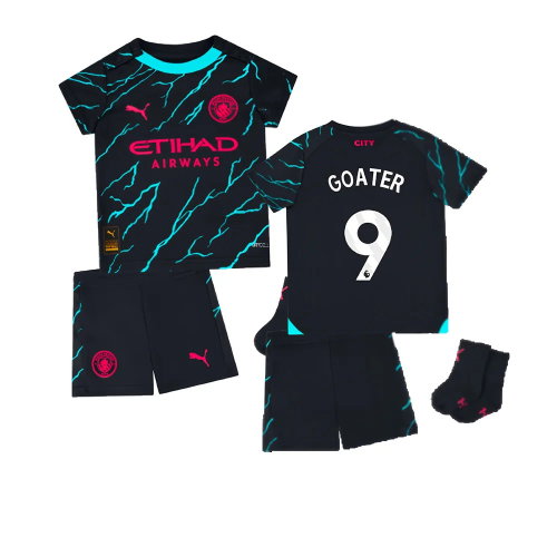 2023-2024 Man City Third Baby Kit (GOATER 9)