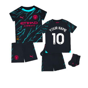 2023-2024 Man City Third Baby Kit