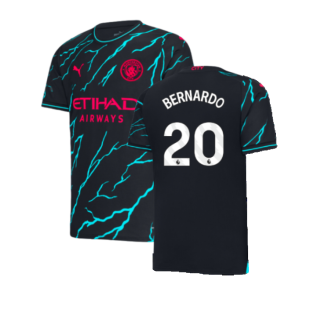 2023-2024 Man City Third Shirt (BERNARDO 20)