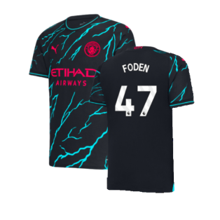 2023-2024 Man City Third Shirt (FODEN 47)