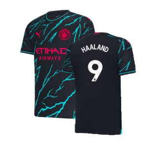 2023-2024 Man City Third Shirt (HAALAND 9)