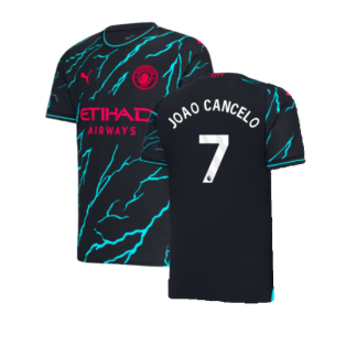 2023-2024 Man City Third Shirt (JOAO CANCELO 7)