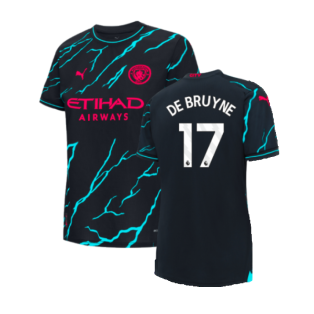2023-2024 Man City Third Shirt (Ladies) (DE BRUYNE 17)