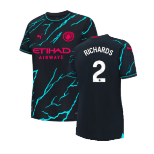 2023-2024 Man City Third Shirt (Ladies) (RICHARDS 2)