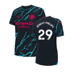2023-2024 Man City Third Shirt (Ladies) (WRIGHT PHILLIPS 29)