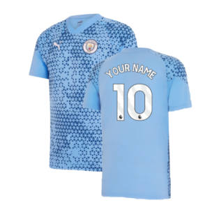 2023-2024 Man City Training Jersey (Light Blue) (Your Name)