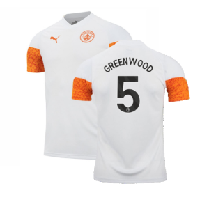 2023-2024 Man City Training Jersey (Marble) (Greenwood 5)