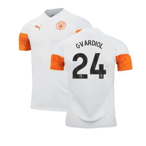 2023-2024 Man City Training Jersey (Marble) (Gvardiol 24)