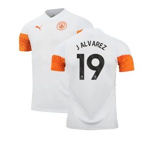 2023-2024 Man City Training Jersey (Marble) (J ALVAREZ 19)