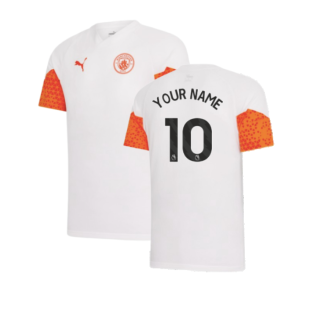 2023-2024 Man City Training Jersey (Marble) - Kids (Your Name)