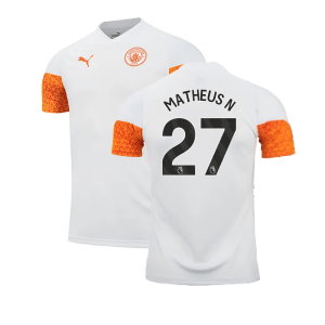 2023-2024 Man City Training Jersey (Marble) (Matheus N 27)